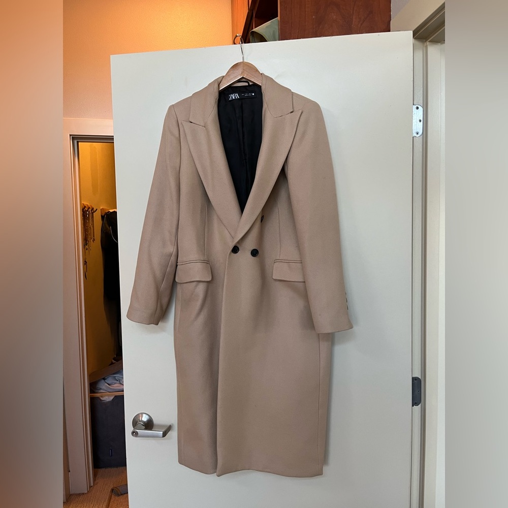 Zara Camel Coat